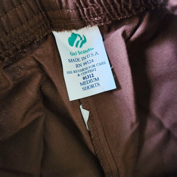 Girl Scouts Brownies Shorts Sz M/L NWT Vintage USA - Picture 7 of 8